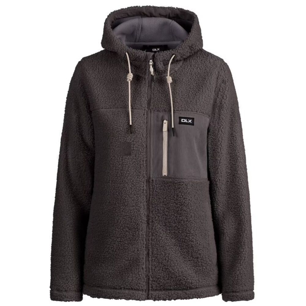 Trespass Womens/Ladies Jowita DLX Fleece Jacket / Green Smoke